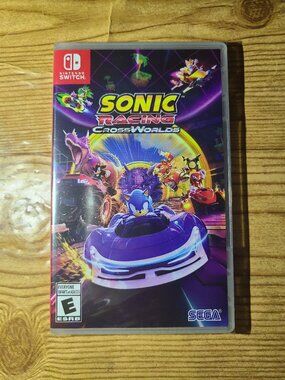 Sonic Racing CrossWorlds Nintendo Switch Game (NEW)